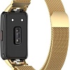 Браслет Rumi Milanese loop металлический для Huawei Band 6 / Honor Band 6 (золотистый)