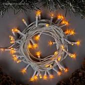 Гирлянда Luazon Нить 50 LED 5м (желтый) 3556776