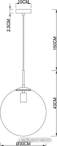 Подвесная люстра Arte Lamp Volare A1930SP-1CC