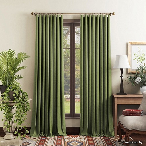 Комплект штор Pasionaria Репаблик 480x230 (светло-зеленый)