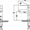 Смеситель Kaiser Sonat 34011-2 (черный матовый)