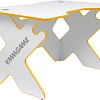 Геймерский стол VMM Game Space 120 Light Orange ST-1WOE