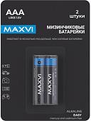 Батарейка Maxvi MBLR03ES2 AAA 2 шт