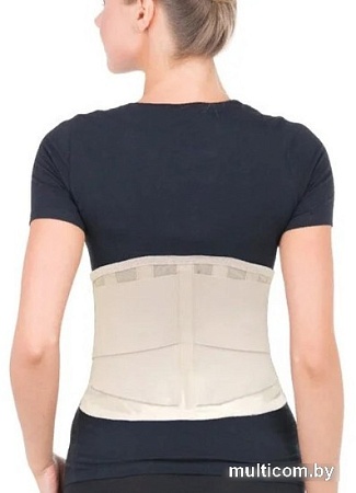 Корсет ортопедический пояснично-крестцовый Trives Т-1555 (S, бежевый)