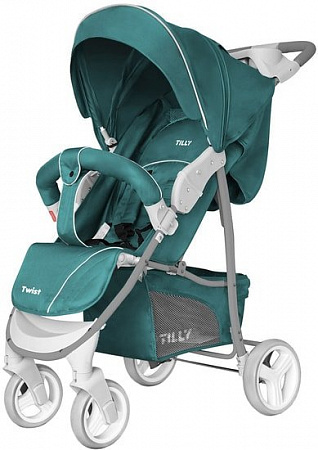 Коляска прогулочная «книга» Baby Tilly Twist T-164 (iguana green)