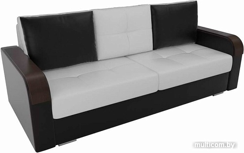 Диван Лига диванов Мейсон 102154 (белый/черный)