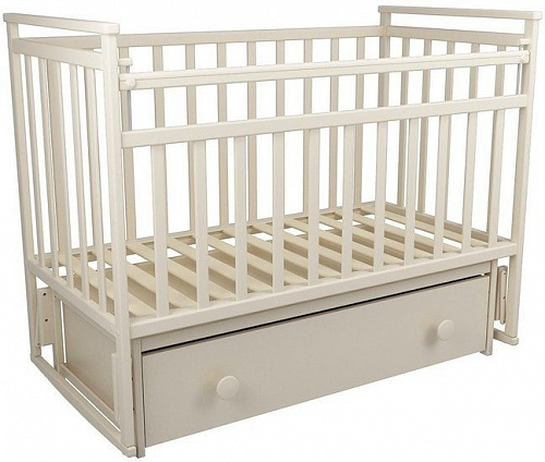 Классическая детская кроватка ФА-Мебель Дарья 1 (слоновая кость)