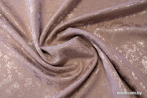 Комплект штор Decoretto Штукатурка чайная роза ШЧР-K8 3.25x2.7 м (розовый, 2 шт)