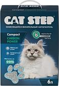Наполнитель для туалета Cat Step Compact Carbon Power 6л/5кг