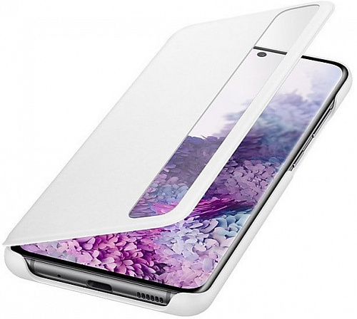 Чехол Samsung Smart Clear View Cover для Galaxy S20 (белый)