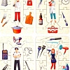 Мозаика/пазл WoodLand Toys Ассоциации. Профессии 147301