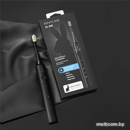 Электрическая зубная щетка Revyline RL 040 Black Rabbit Special Edition (черный)