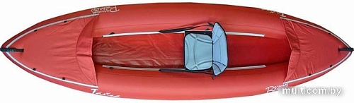 Надувная лодка Вольный ветер Тайга 340 с плёночными баллонами (хаки)