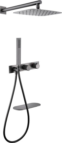 Душевая система Abber Rund AF8750NG (никель)