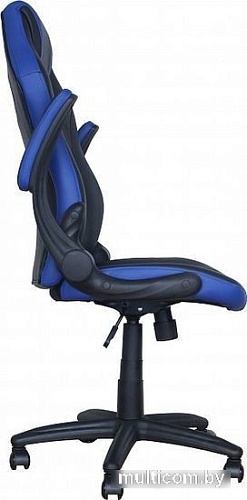 Кресло Меб-ФФ MF-609 (черный/синий)