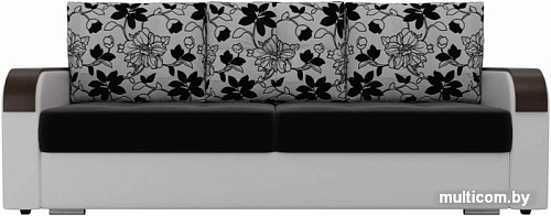 Диван Лига диванов Мейсон 102148 (черный/белый/серый)