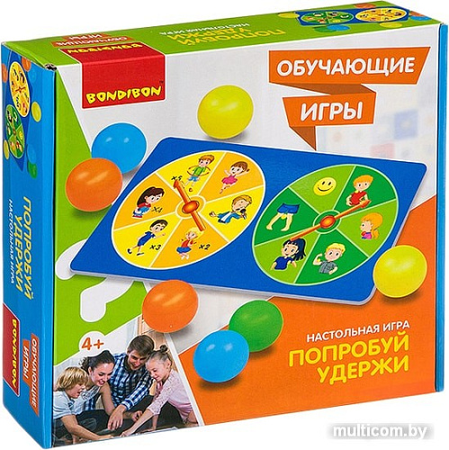 Настольная игра Bondibon Попробуй удержи