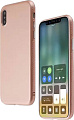Чехол для телефона Case Deep Matte v.2 для Apple iPhone X (фирменная уп, розовое золото)