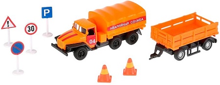 Грузовик Технопарк Урал аварийный SB-18-26-U(S)+ASST-WB