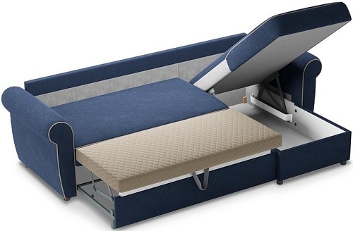 Угловой диван Moon Trade Гамбург 123 002265 (синий)