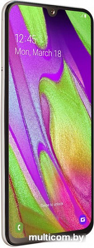 Смартфон Samsung Galaxy A40 4GB/64GB (белый)