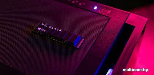 SSD WD Black SN850 NVMe Heatsink 2TB WDS200T1XHE