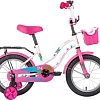 Детский велосипед Novatrack Tetris 14 2020 141TETRIS.WT20 (белый/розовый)
