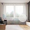 Комплект штор JoyArty Цветочное ограждение 1.45x2.65 м tul_20503_145x265 (2 шт)