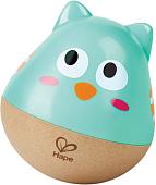 Развивающая игрушка Hape Неваляшка. Совенок E0111_HP (голубой)