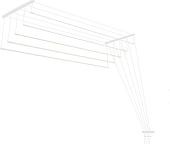 Сушилка для белья Ledeme Потолочная стальная 1.2 м (5 планок)