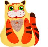 Развивающая игрушка Smile Decor Кот Кузя. Подушка-игрушка Ф708