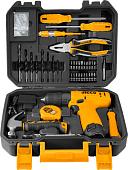 Дрель-шуруповерт Ingco Standard HKTHP10811 (с 1-им АКБ, кейс, набор оснастки)