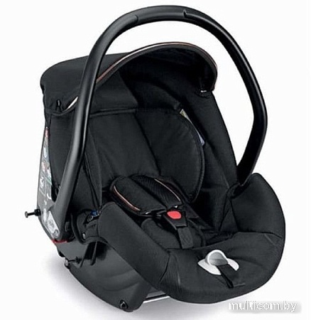 Универсальная коляска CAM Tris Smart (3 в 1, черный/розовый)