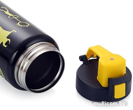 Термокружка Арктика 702-500W Black/Yellow