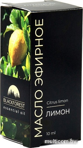 Blackforest Эфирное масло Blackforest Лимон (10мл)