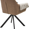 Стул M-City Элефант 360 град. 480M05403 (Alpina Cream/Magnim 130/черный)