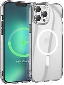 Чехол для телефона Hoco Magnetic для iPhone 13 Pro (прозрачный)