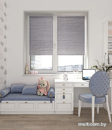 Рулонные шторы Legrand Гелакси 57x175 (платина)