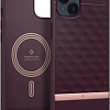 Чехол для телефона Caseology Parallax Mag iPhone 14 ACS05076 (burgundy)