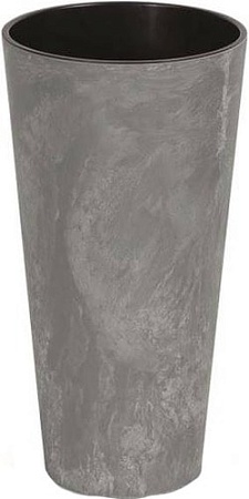 Кашпо Prosperplast Tubus Slim Shine 400 DTUS400E-425U (маренго)