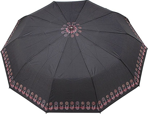 Зонт Rain Berry 734-23588.2 (черный/узор)
