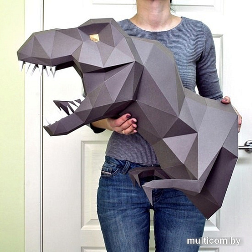 PaperCraft Живая бумага Динозавр Завр