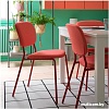 Стул Ikea Карл-Ян 904.439.08 (красный/кабуса красный)
