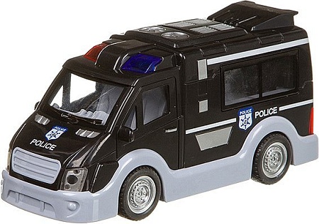 Легковой автомобиль Yako Toys На земле. В небе. На море Police В95577