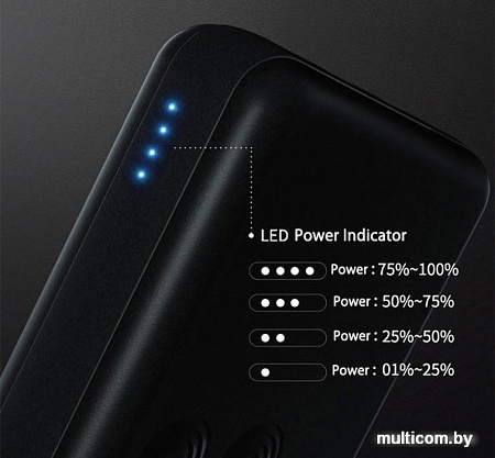 Портативное зарядное устройство Yoobao P20T (черный)