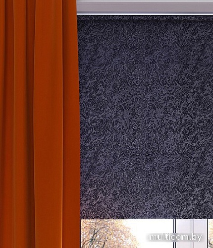 Рулонные шторы Legrand Фрост 47x175 (темно-синий)