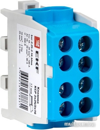 Клемма EKF PROxima KSR-2.25-2.16-Blue