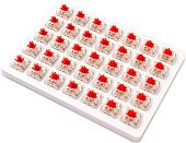 Набор переключателей Keychron Cherry MX RGB Switch Red (35 шт.)