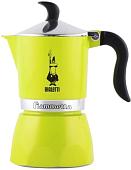 Гейзерная кофеварка Bialetti Fiammetta (3 порции, лайм)