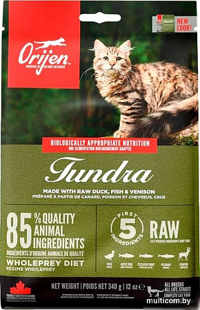 Сухой корм для кошек Orijen Tundra 340 г